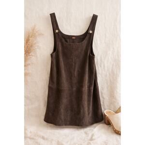 Free people cowhide leather dress | free people jumper | western dress